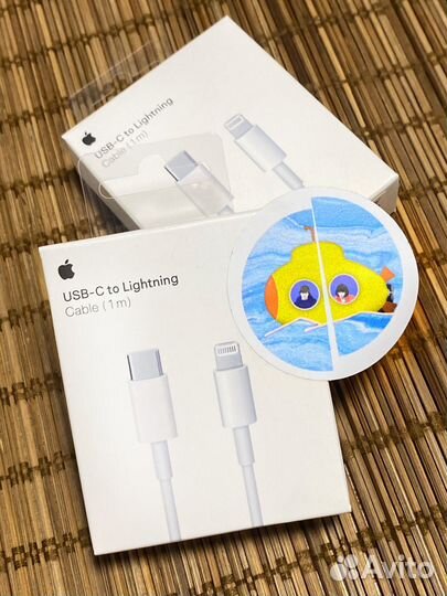 Кабель USB - C to Lightning 1m зарядки