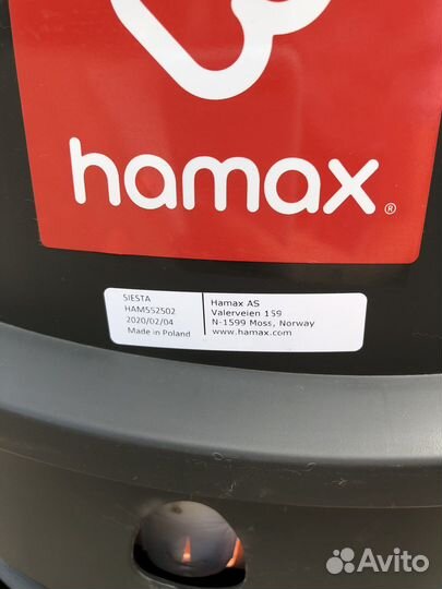 Велокресло hamax siesta