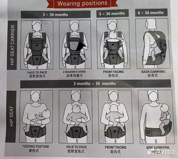 Эргорюкзак кенгуру