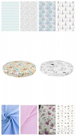 Детская простынь на резинке