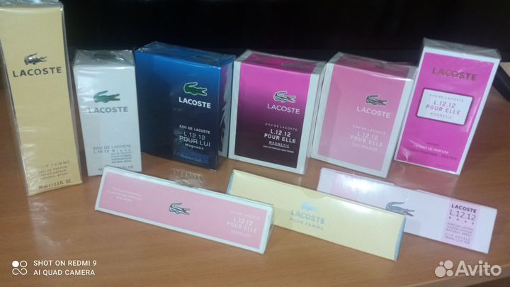 Духи Lacoste лакост