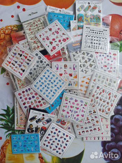 Расходники для маникюра, дизайн, слайдер