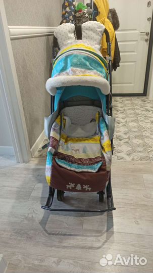 Санки коляска ника 7 3