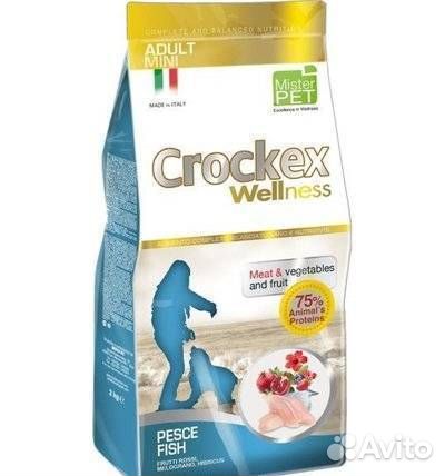 Crockex Wellness корм для взрослых собак малых пор