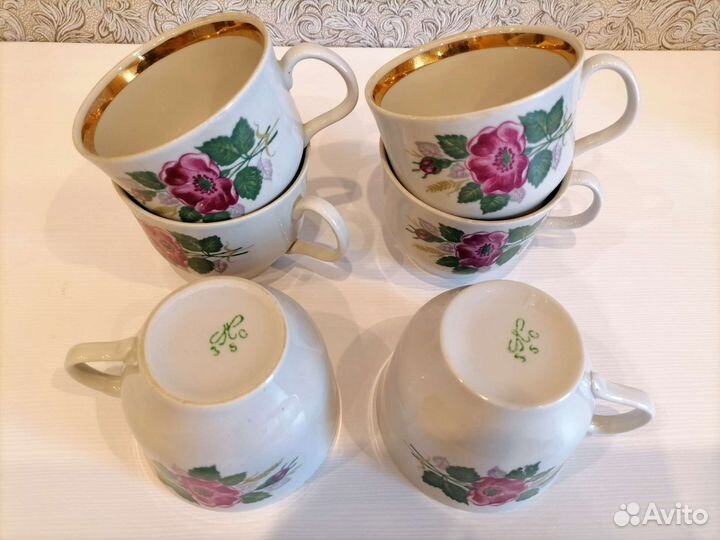 Чайный сервиз СССР, винтаж