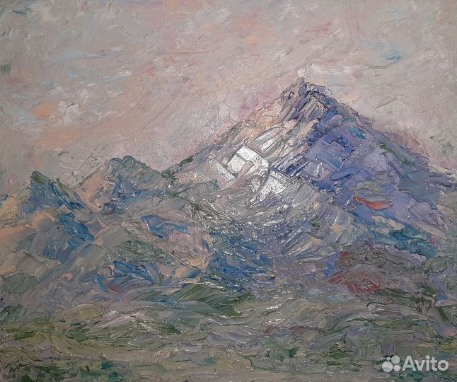 Картина маслом на холсте пейзаж