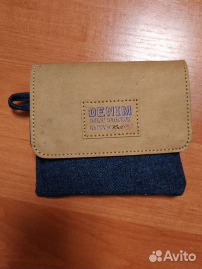 Knitpro Набор ультракоротких спиц denim 5см