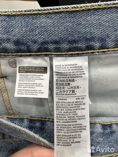 Джинсы мужские Levi's 505 regular FIT