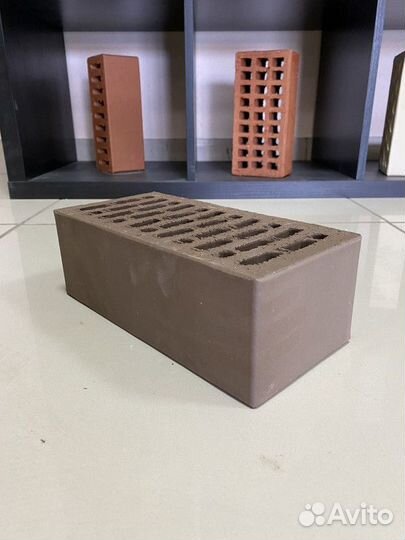 Кирпич керамический Полуторный шоколад