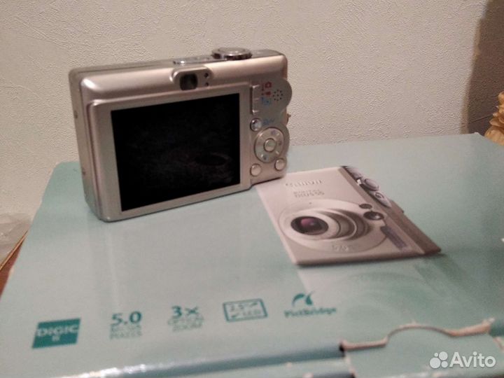Компактный фотоаппарат canon ixus