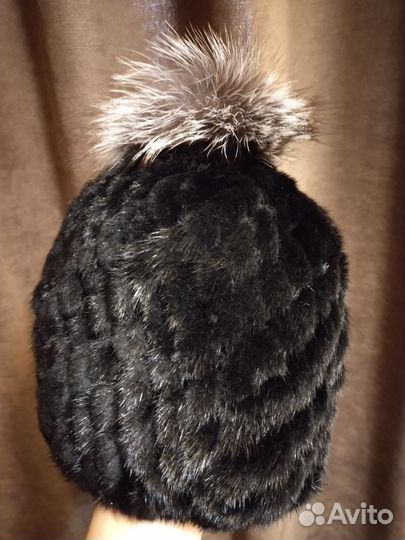 Шапка зимняя меховая женская норка
