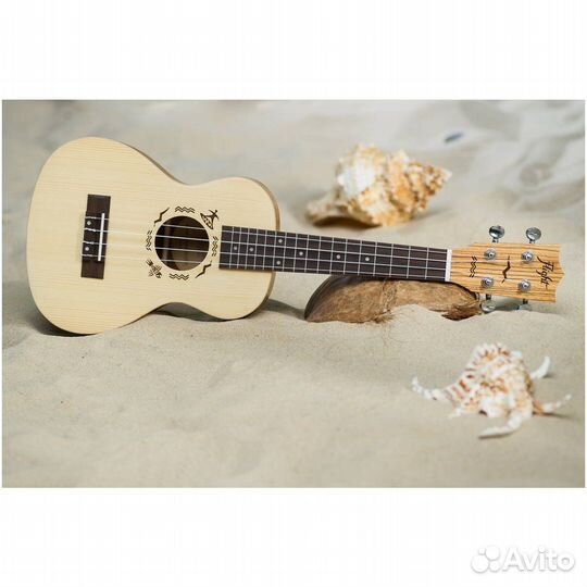 Flight DUC 325 SP/ZEB - укулеле концерт с чехлом