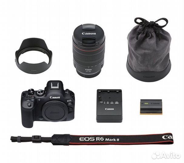 Беззеркальный фотоаппарат Canon EOS R6 Mark II kit