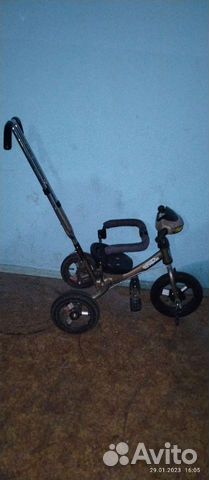 Велосипед с ручкой