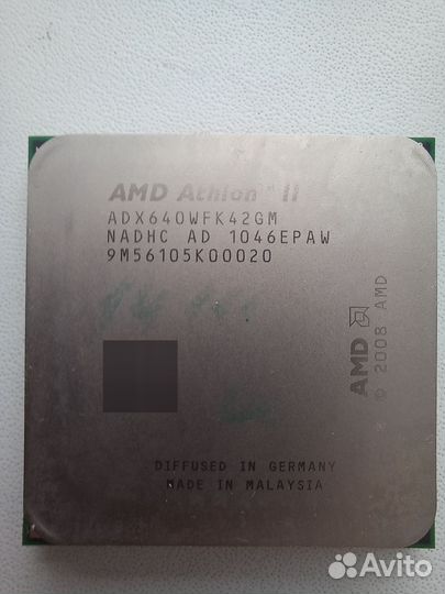 Процессор AMD Athlon II x4