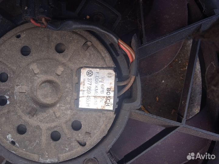 Вентилятор радиатора Volkswagen pointer 1.0