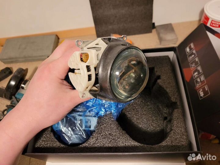 Биксеноновые линзы + лампы D1S Grand Cherokee WK2