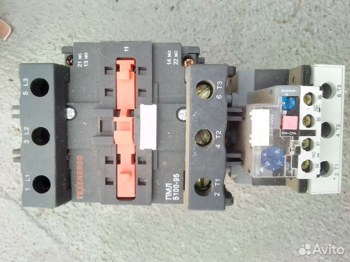 Магнитный пускатель контактор 95 Ампер