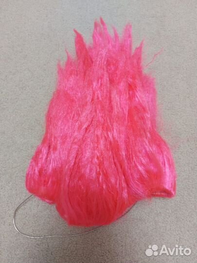 Костюм тролля для девочки с париком 128