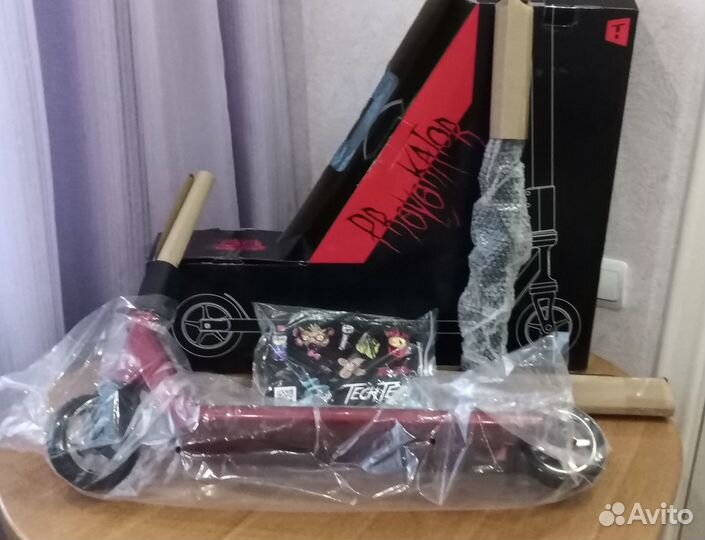 Трюковой самокат TeachTeam Provokator 47 red-black