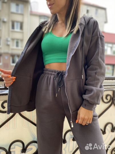 Теплый костюм с начесом