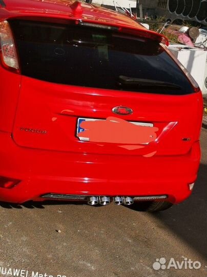 Фальш накладки выхлоп на 4 трубы