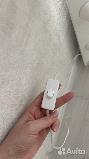 Гримерное зеркало с лампочками