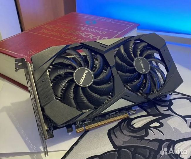 Видеокарта Rx 5600 xt gigabyte windforce oc