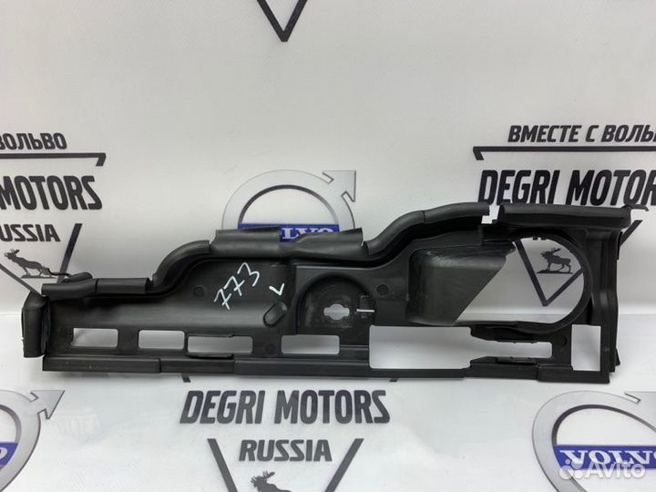 Дефлектор радиатора левый Volvo S60 V60 (10-16)