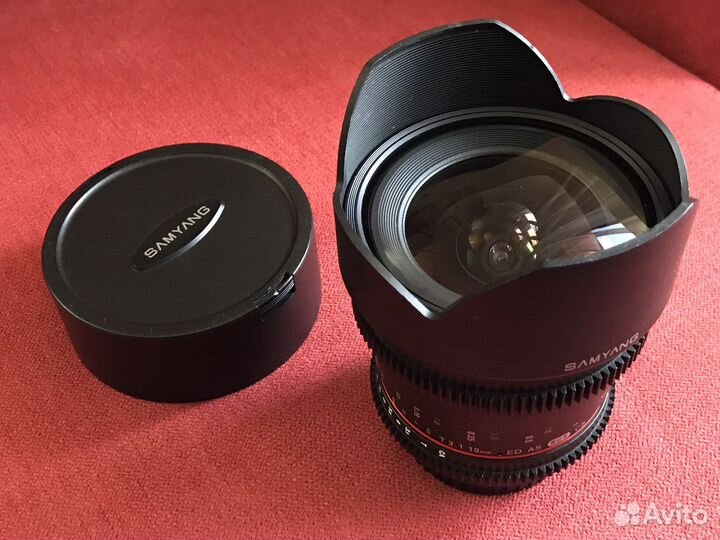 Обьектив Samyang Cine 10mm T3.1 Canon EF (Crop)