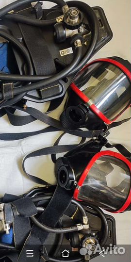 Маска полнолицевая драгер,легочный автомат