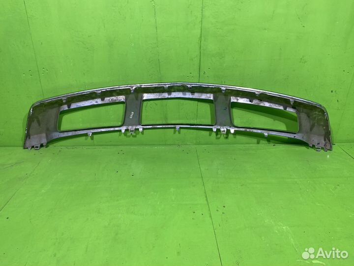 Хром переднего бампера Mercedes GL X166