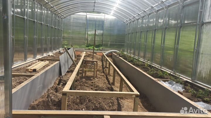 Теплицы из поликарбоната 3 м 6