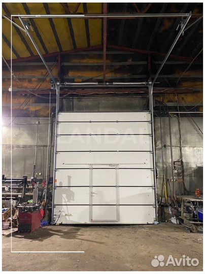 Автоматические гаражные секционные ворота