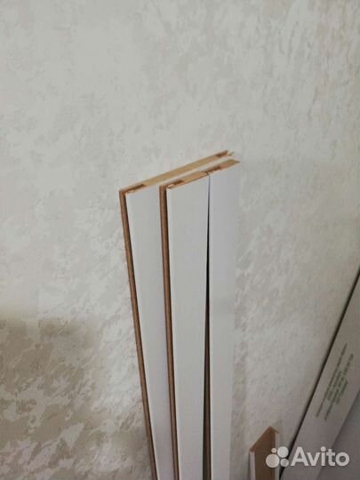 Дверь полотно Геометрия винил белый