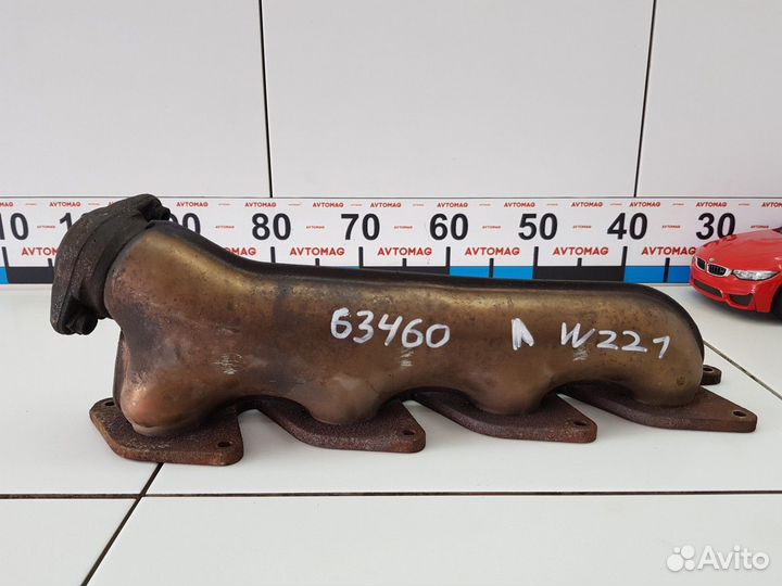 Коллектор выпускной левый (Mercedes-Benz S-class)