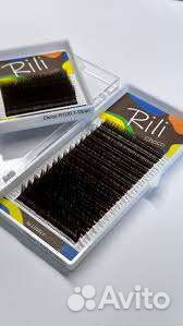 Коричневые ресницы для наращивания