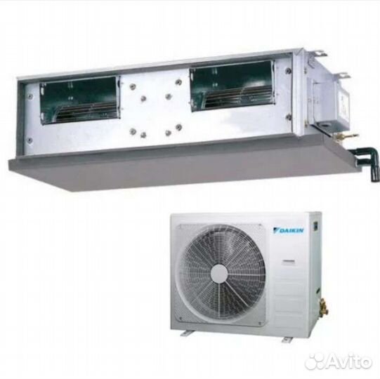 Полупромышленные сплитсистемы кассетные, колонные