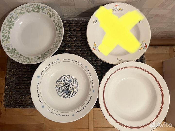 Винтажная посуда СССР и не только