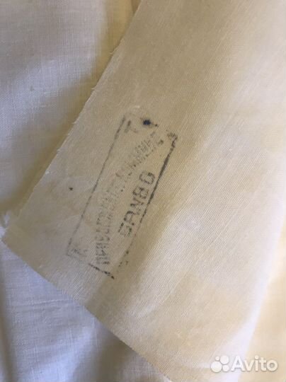 Ткани белые отрезы времен СССР