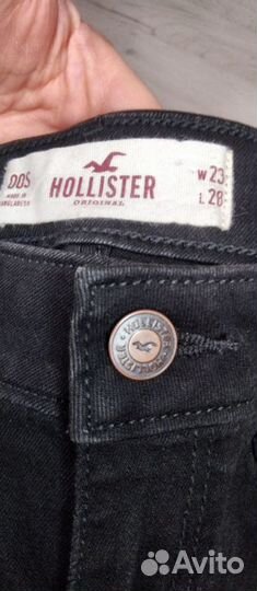 Новые джинсы Hollister w23 l28 США