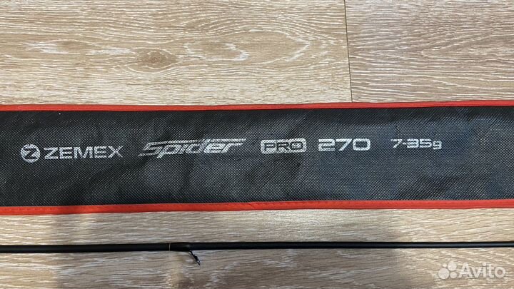 Спиннинг zemex spider pro 270 7-35g