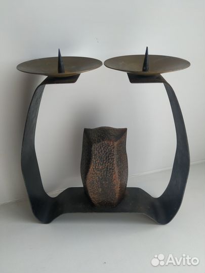 Подсвечник Сова.СССР