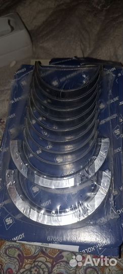 Вкладыши коренные и шатунные опель