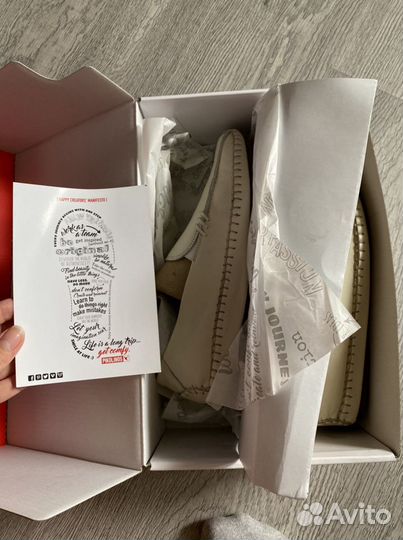 Мокасины кожаные женские