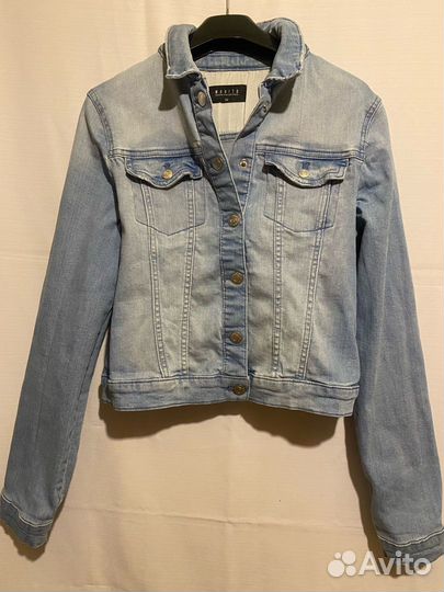 Куртка короткая джинсовая Mohito, размер 40 (34)