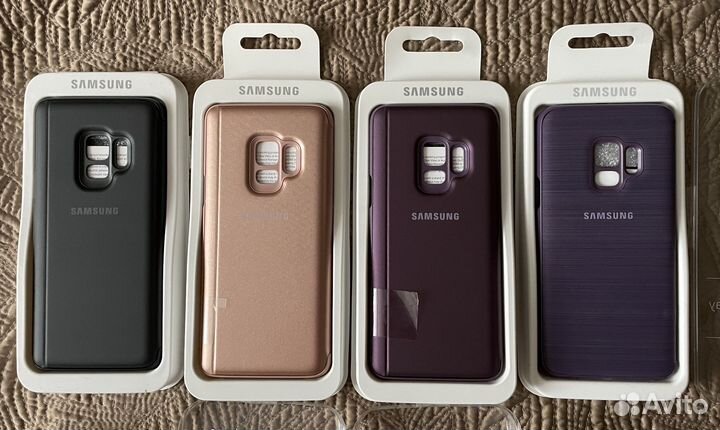Чехол на Samsung S9 / Note8 Clear View Оригинал