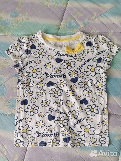 Футболки для девочки на 2-3 года