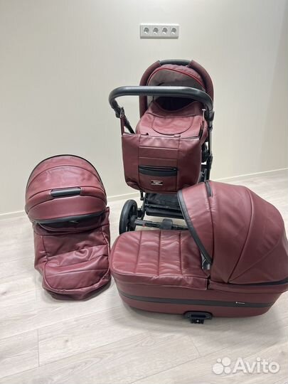 Коляска adamex rimini deluxe 3 в 1