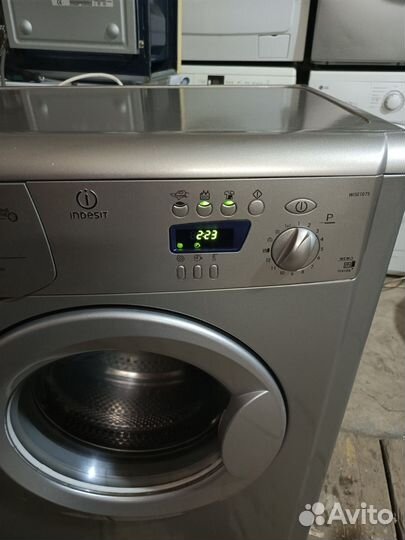 Стиральная машина indesit 5кг grey